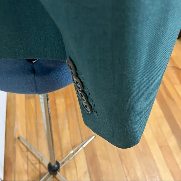 Ann Taylor Dark Green Pantsuit Size 8 - Picture 9 of 12